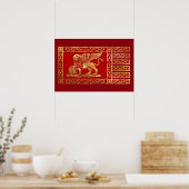 La Serenissima Flag Poster (Keuken)