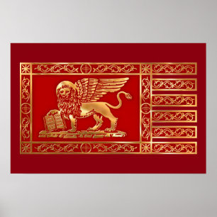 La Serenissima Flag Poster