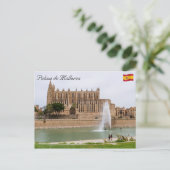 La Seu, de kathedraal van Palma de Mallorca - Span Briefkaart (Staand voorkant)
