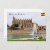La Seu, de kathedraal van Palma de Mallorca - Span Briefkaart (Voorkant / Achterkant)