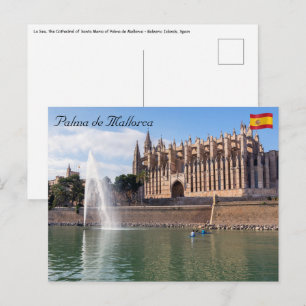 La Seu, de kathedraal van Palma de Mallorca - Span Briefkaart