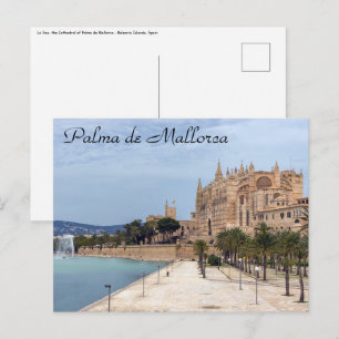 La Seu, de kathedraal van Palma de Mallorca - Span Briefkaart