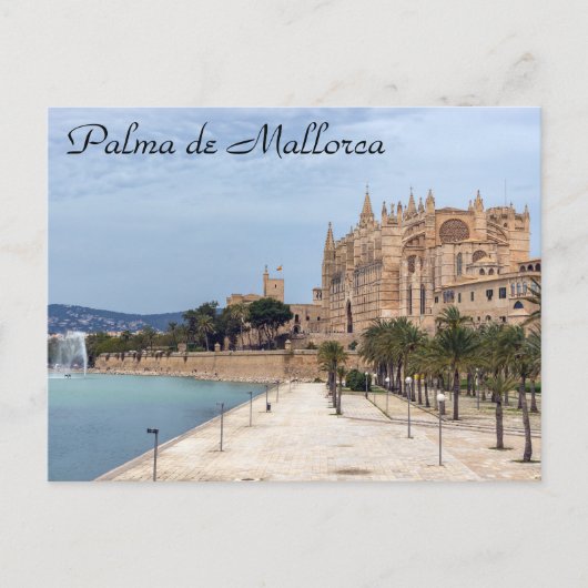 La Seu, de kathedraal van Palma de Mallorca - Span Briefkaart (Voorkant)
