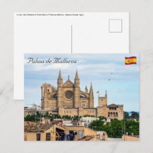 La Seu, de kathedraal van Palma de Mallorca - Span Briefkaart