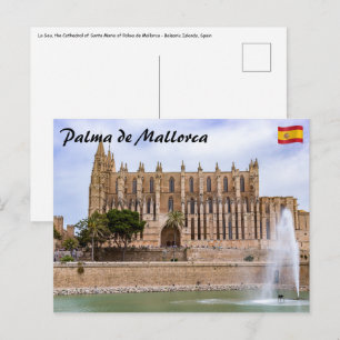 La Seu, de kathedraal van Palma de Mallorca - Span Briefkaart