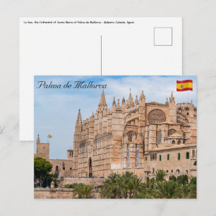 La Seu, de kathedraal van Palma de Mallorca - Span Briefkaart
