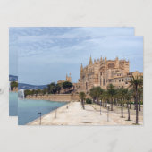 La Seu, de kathedraal van Palma de Mallorca - Span Kaart (Voorkant / Achterkant)