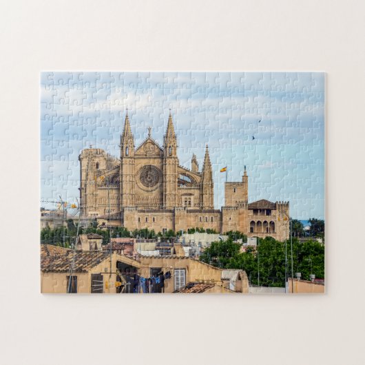 La Seu, de kathedraal van Palma de Mallorca - Span Legpuzzel (Horizontaal)