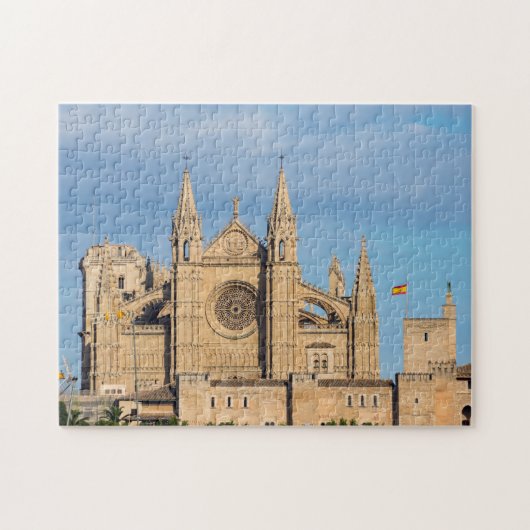 La Seu, de kathedraal van Palma de Mallorca - Span Legpuzzel (Horizontaal)