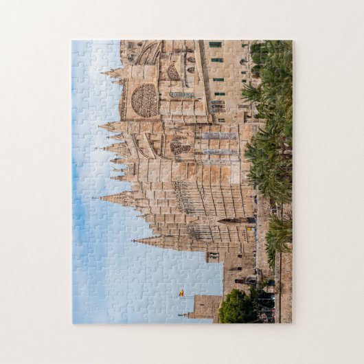 La Seu, de kathedraal van Palma de Mallorca - Span Legpuzzel (Verticaal)