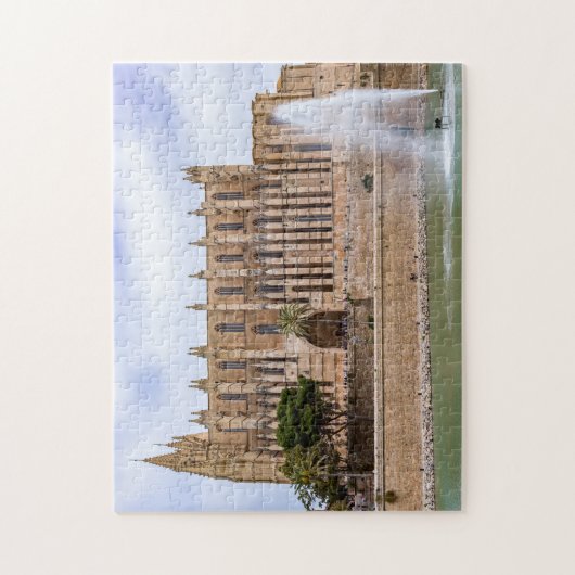 La Seu, de kathedraal van Palma de Mallorca - Span Legpuzzel (Verticaal)