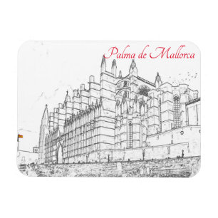 La Seu, de kathedraal van Palma de Mallorca - Span Magneet