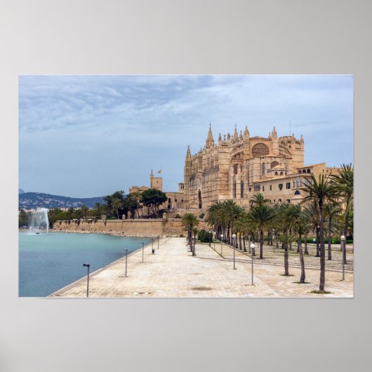La Seu, de kathedraal van Palma de Mallorca - Span Poster (Voorkant)