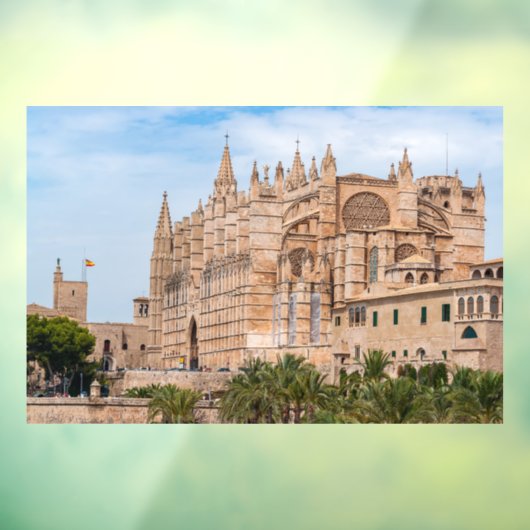 La Seu, de kathedraal van Palma de Mallorca - Span Raamsticker (Vel 3)