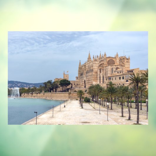 La Seu, de kathedraal van Palma de Mallorca - Span Raamsticker (Vel 3)