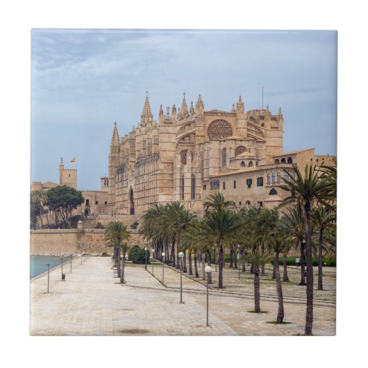 La Seu, de kathedraal van Palma de Mallorca - Span Tegeltje (Voorkant)