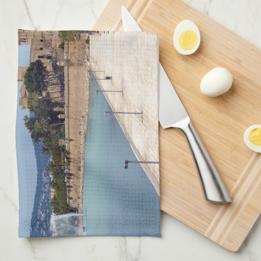 La Seu, de kathedraal van Palma de Mallorca - Span Theedoek (Quarter Fold)