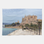 La Seu, de kathedraal van Palma de Mallorca - Span Theedoek (Horizontaal)