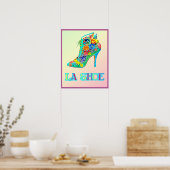 LA SHOE POSTER (Keuken)
