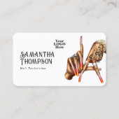 LA Sign Nail Salon Branding Visitekaartje (Voorkant)