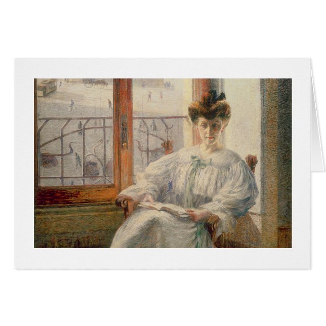 La Signora Massimino, 1908 (olie op doek) (Voorkant Horizontaal)