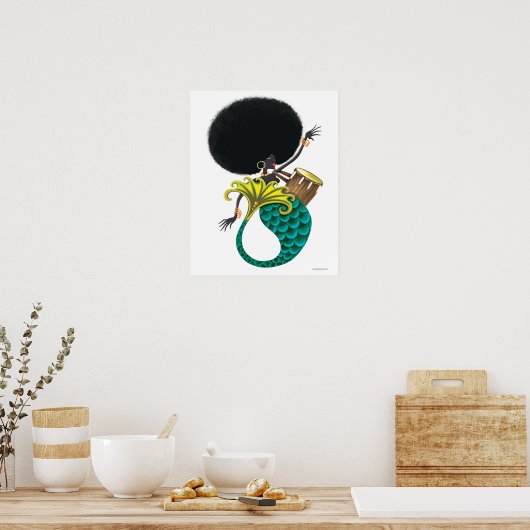 La Sirena 16x20 Poster (Keuken)