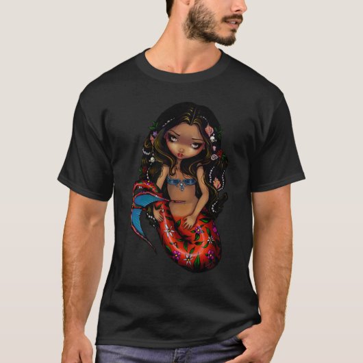 La Sirena - mermaid Shirt (Voorkant)