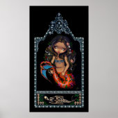 La Sirena zeemeermindag van de dode Art Print (Voorkant)