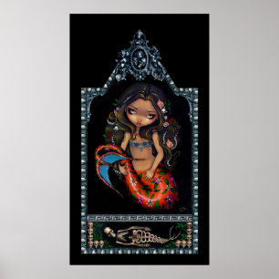 La Sirena zeemeermindag van de dode Art Print