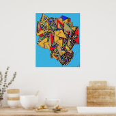 LA SKULL POSTER (Keuken)