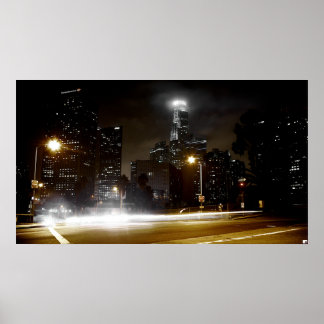 LA Skyline 2 - Afdrukken Poster