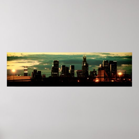 LA Skyline - Afdrukken Poster (Voorkant)