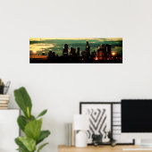 LA Skyline - Afdrukken Poster (Thuiskantoor)