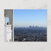 LA Skyline Briefkaart (Voorkant)