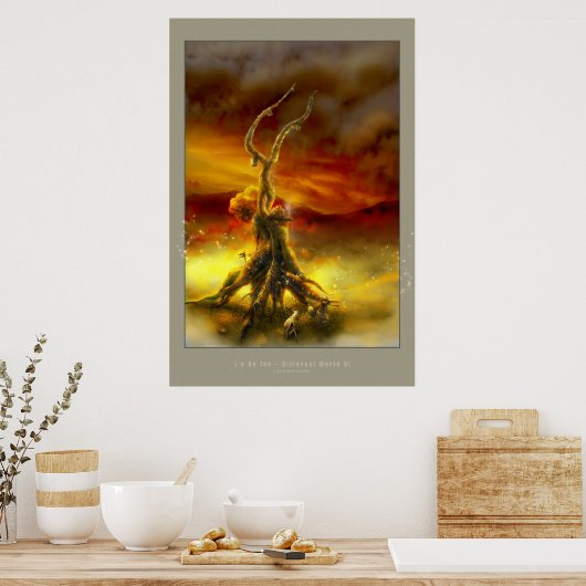 L'a So T-shirt VI - Poster (Keuken)