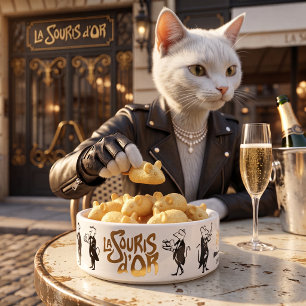 La Souris d'Or Five-Star Service Kat Voerbakje