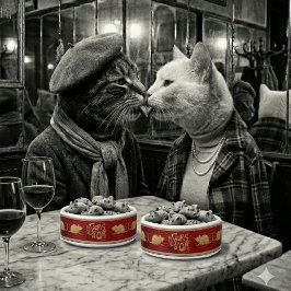 La Souris d'Or_Gepersonaliseerde kattenkom met rob Voerbakje