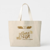 "La Souris d'Or" Parijse Mousery Canvas Tas (Achterkant)