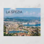 La Spezia Cityscape Ligurië Italië Vakantie Souven Feestdagenkaart (Voorkant)