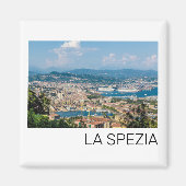 La Spezia Cityscape Ligurië Italië Vakantie Souven Magneet (Voorkant)