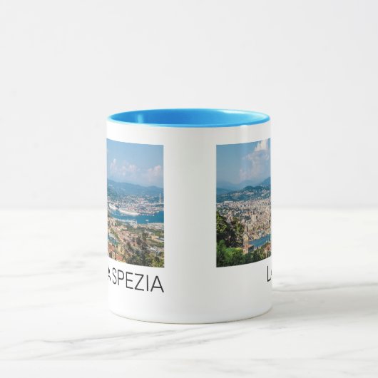 La Spezia Cityscape Ligurië Italië Vakantie Souven Mok (Midden)