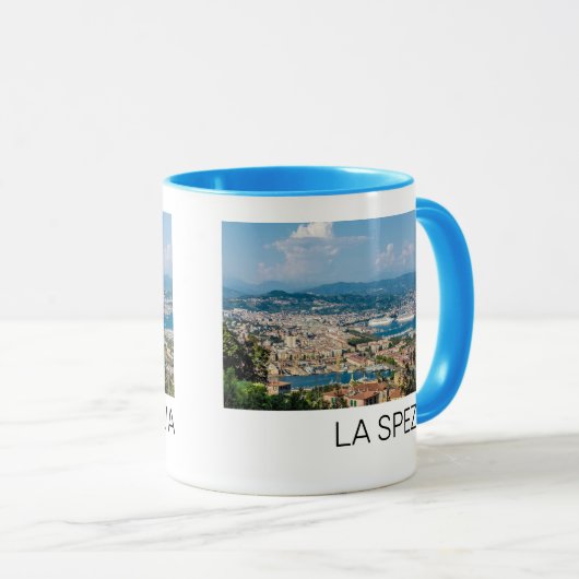 La Spezia Cityscape Ligurië Italië Vakantie Souven Mok (Voorkant rechts)