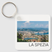 La Spezia Cityscape Ligurië Italië Vakantie Souven Sleutelhanger (Voorkant)