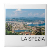 La Spezia Cityscape Ligurië Italië Vakantie Souven Tegeltje (Voorkant)