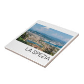 La Spezia Cityscape Ligurië Italië Vakantie Souven Tegeltje (Zijkant)