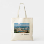 La Spezia Cityscape Ligurië Italië Vakantie Souven Tote Bag (Achterkant)