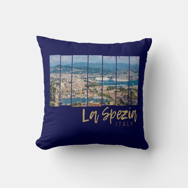 La Spezia Liguria Italië  Souvenir Kussen (Voorkant)