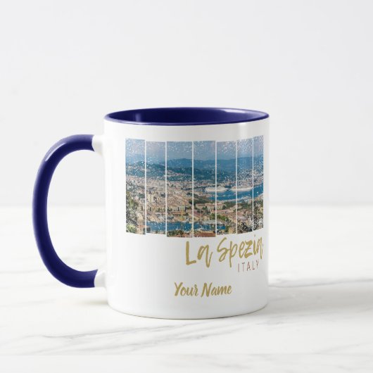 La Spezia Liguria Italië Souvenir Mok (Links)