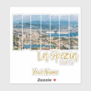 La Spezia Liguria Italië  Souvenir Sticker