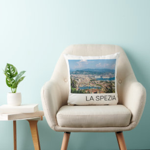 La Spezia stadsgezicht Ligurie Italië vakantie sou Kussen